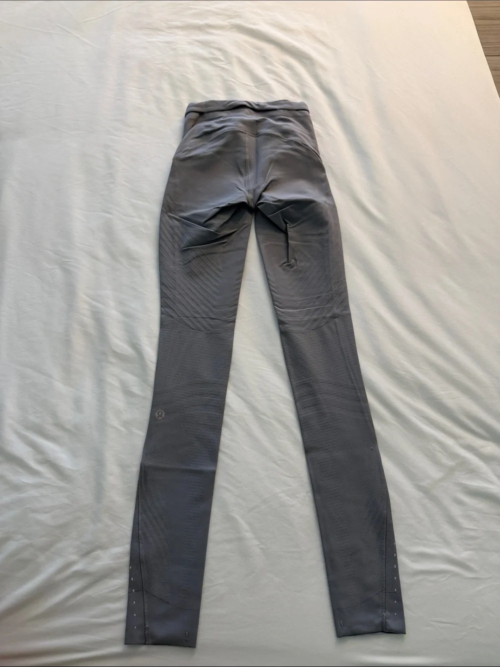 lululemon athletica Women's Gray Seam-Detailed Performance Jeggings